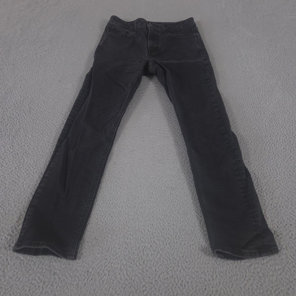 Express Jeans Mens 29x29 Black Slim Leg Stretch Denim Cotton Everyday Casual